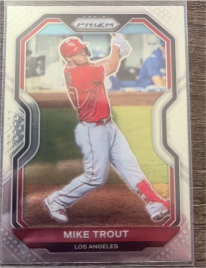2022 Panini Prizm #177 Mike Trout — front