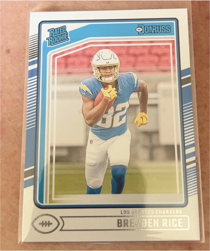 2020 Donruss #82 Breiden Rice — front