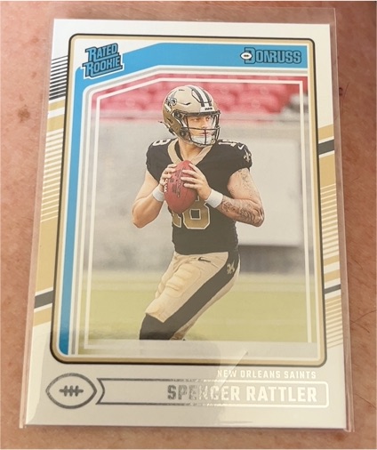 2021 Donruss #286 Spencer Rattler — front