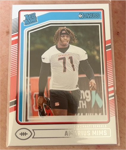 2023 Donruss #71 Amarius Mims — front
