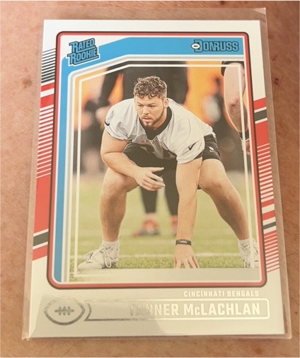 2023 Donruss Rated Rookie Tanner McLachlan — front