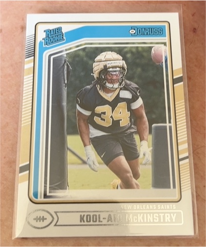 2023 Donruss Rated Rookie #34 Kool-Aid McKinstry — front