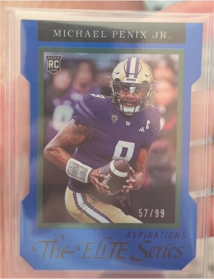 2022 Panini The Elite Series #57 Michael Penix Jr. — front