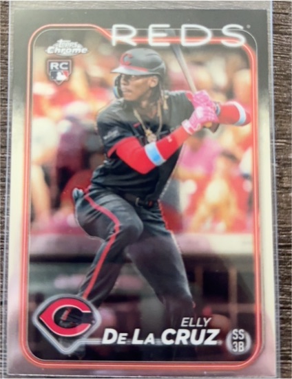2023 Topps Chrome #RC Elly De La Cruz — front