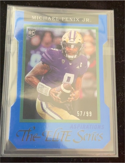 2021 Panini The Elite Series #57 Michael Penix Jr. — front