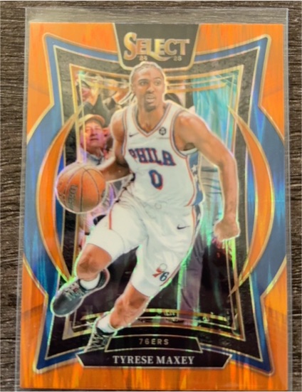 2022 Panini Select #8 Tyrese Maxey — front