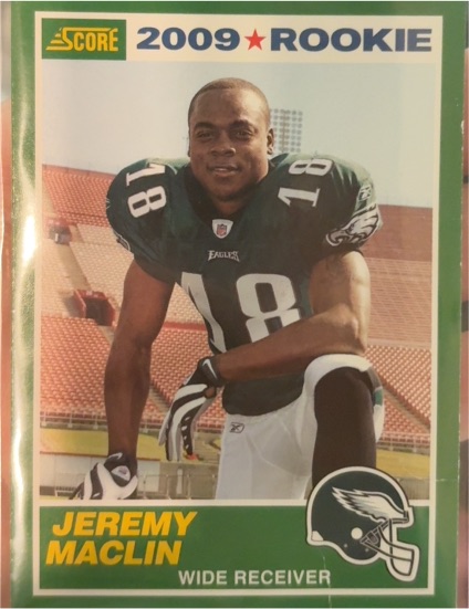 2009 Score Rookie Jeremy Maclin — front
