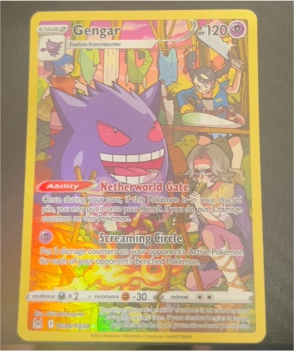 2022 Pokémon TCG #166 Gengar — front