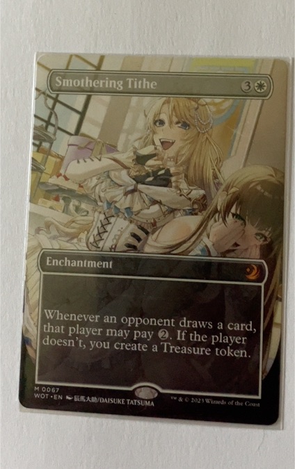 2023 Magic: The Gathering Smothering Tithe — front
