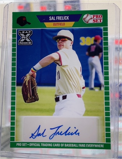 1991 Pro Set #RC Sal Frelick Rookie — front