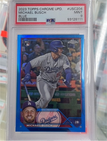 2023 Topps Chrome Update #USC204 Michael Busch — front
