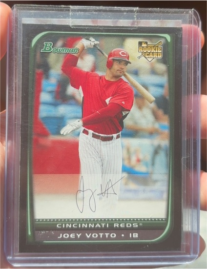 2008 Bowman #BP1 Joey Votto Rookie Card — front