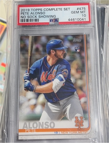 2019 Topps Complete Set #475 Pete Alonso — front