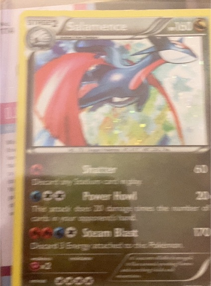 2007 Pokémon EX Dragon #15 Salamence — front