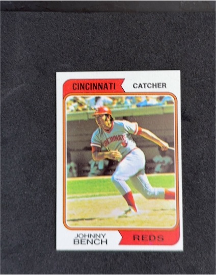 1975 Topps #300 Johnny Bench — front