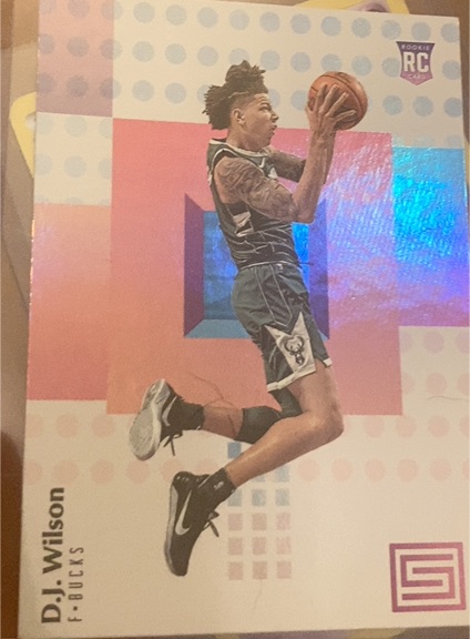 2017 Panini Status #45 D.J. Wilson — front