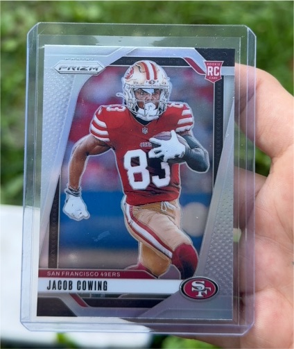2022 Panini Prizm #283 Jacob Cowing — front