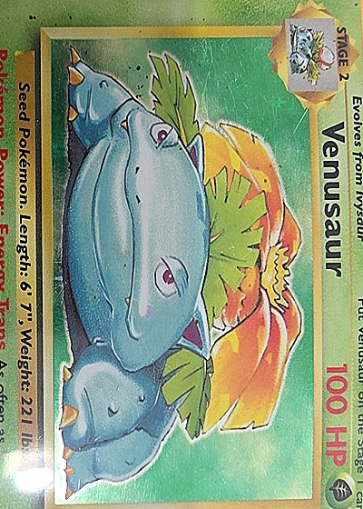 1999 Pokémon #15 Venusaur — front