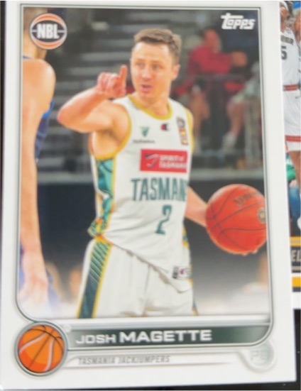 2023 Topps NBL #2 Josh Magette — front