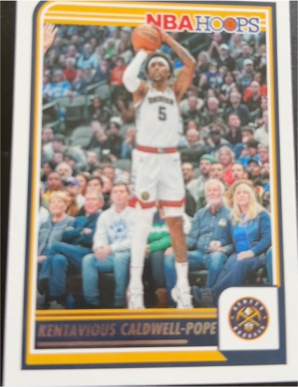 2022 NBA Hoops #5 Kentavious Caldwell-Pope — front