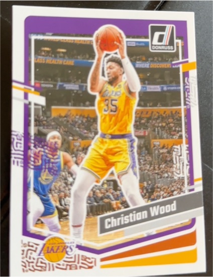 2022 Donruss #35 Christian Wood — front