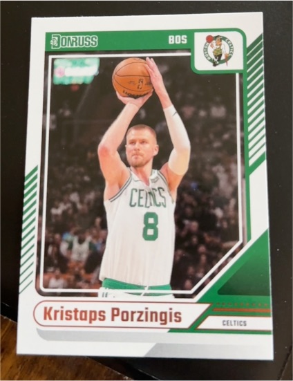 2022 Donruss #8 Kristaps Porzingis — front