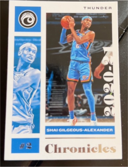 2020-21 Panini Chronicles #2 Shai Gilgeous-Alexander — front