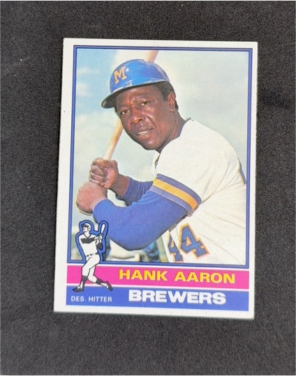 1980 Topps #14 Hank Aaron — front