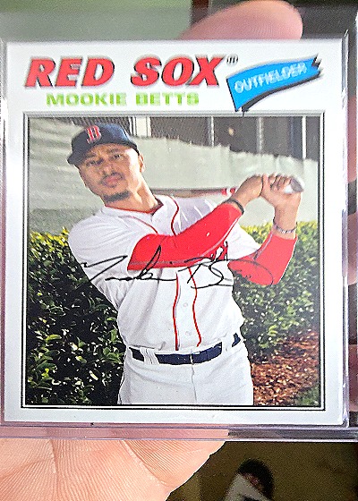2020 Topps #100 Mookie Betts — front