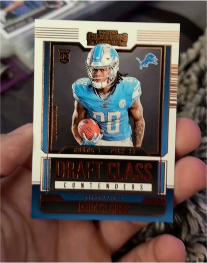 2022 Panini Contenders Draft Class Contenders #Jahmyr Gibbs — front
