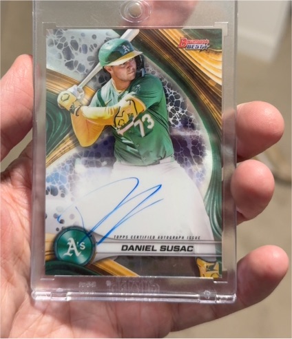 2022 Bowman's Best #73 Daniel Susac — front