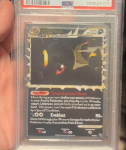 2011 Pokémon Black Star Promos #23 Umbreon — front