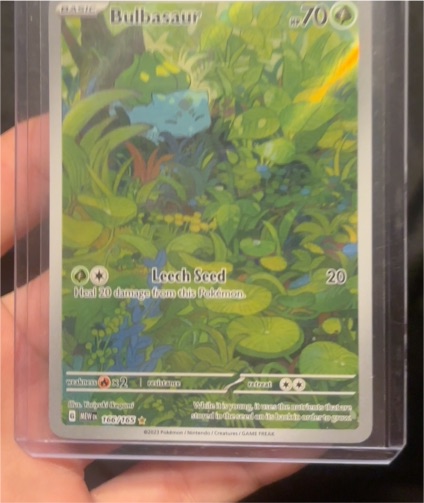 2023 Pokémon #166 Bulbasaur — front