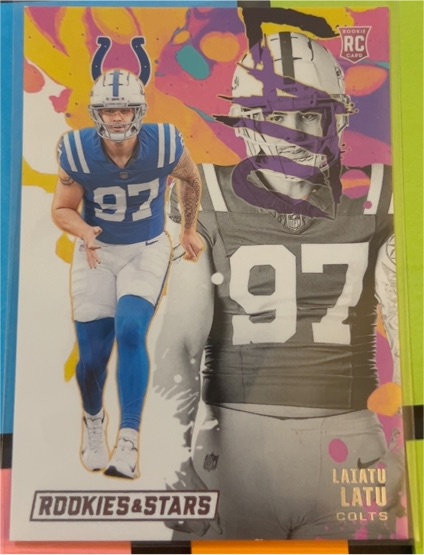 2022 Panini Rookies & Stars #97 Latavius ​​Latu — front