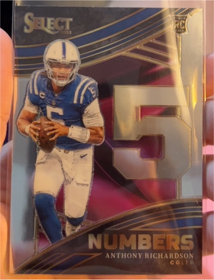 2023 Panini Select #5 Anthony Richardson — front