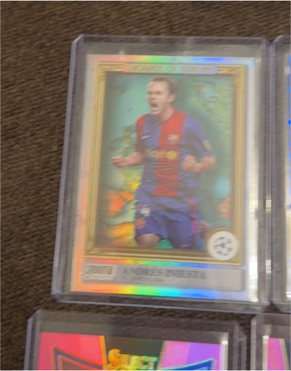 2006 Futera #Andres Iniesta — front