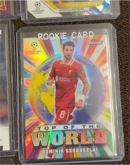 2022 Futera Top of the World Dominik Szoboszlai — front