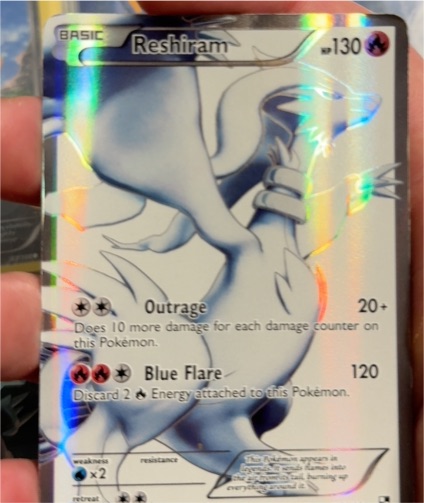 2014 Pokémon #20 Reshiram — front