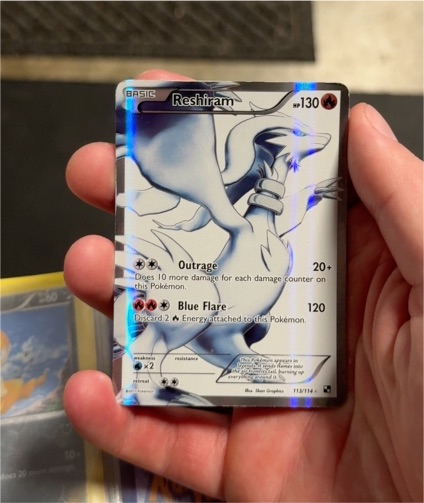 2013 Pokémon #113 Reshiram — front
