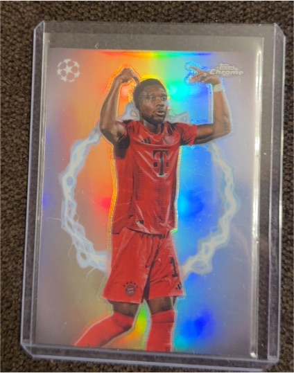 2022 Topps Chrome UEFA Champions League #UCL-22-23-07 Kingsley Coman — front