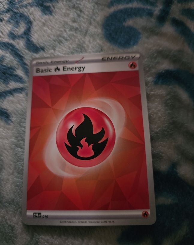 2023 Pokémon SVE #010 Basic Fire Energy — front