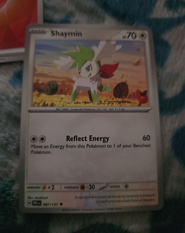 2009 Pokémon Diamond & Pearl 087 Shaymin — front