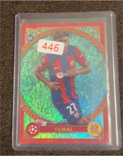 2021 Topps UEFA Champions League #RC Yamal — front