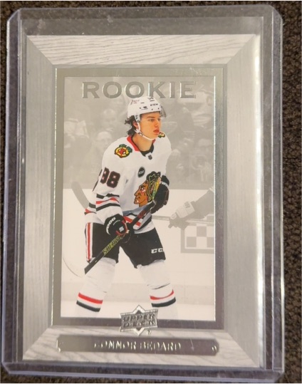 2018 Upper Deck #C1 Dominik Kubalik Rookie Card — front
