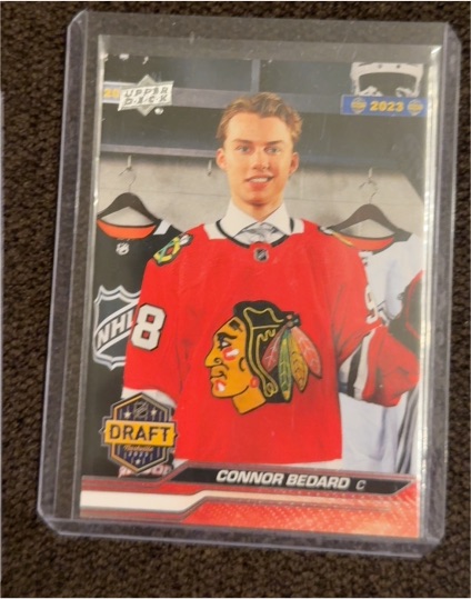 2023 Upper Deck #28 Connor Bedard — front