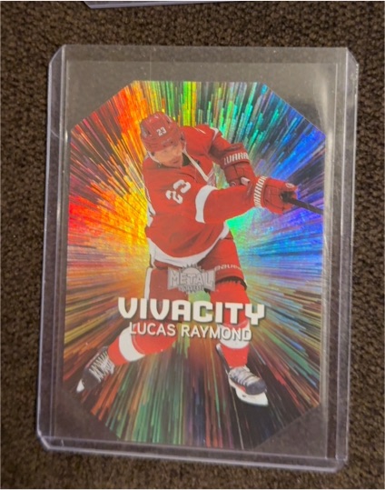 2021 Metal Universe Vivacity #VIV-23 Lucas Raymond — front