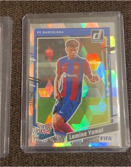 2023 Donruss Rated Rookie Lamine Yamal — front