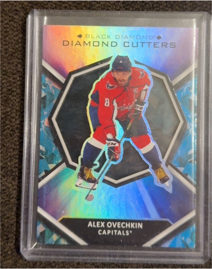 2019 Upper Deck Black Diamond Diamond Cutters #BD-DC-AO Alex Ovechkin — front