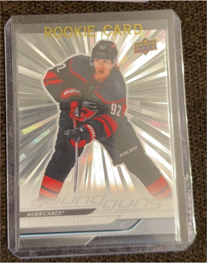2007 Upper Deck Young Guns #92 Vasily Ponomarev — front