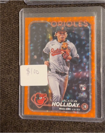 2023 Topps #RC Jackson Holliday — front